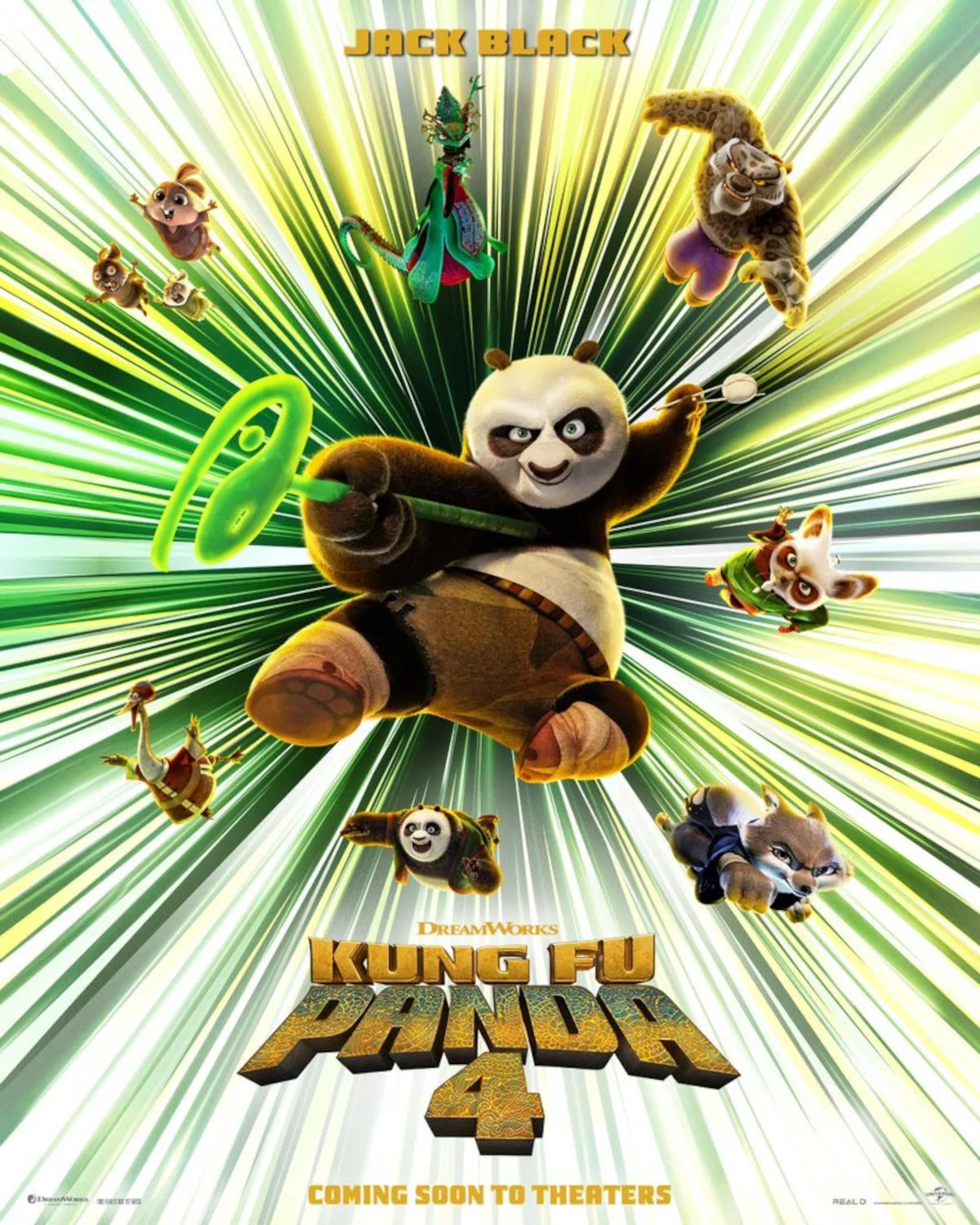 Kungfu Panda 4 Movie Poster